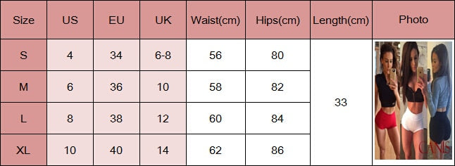 Women's Sports High Waist Shorts