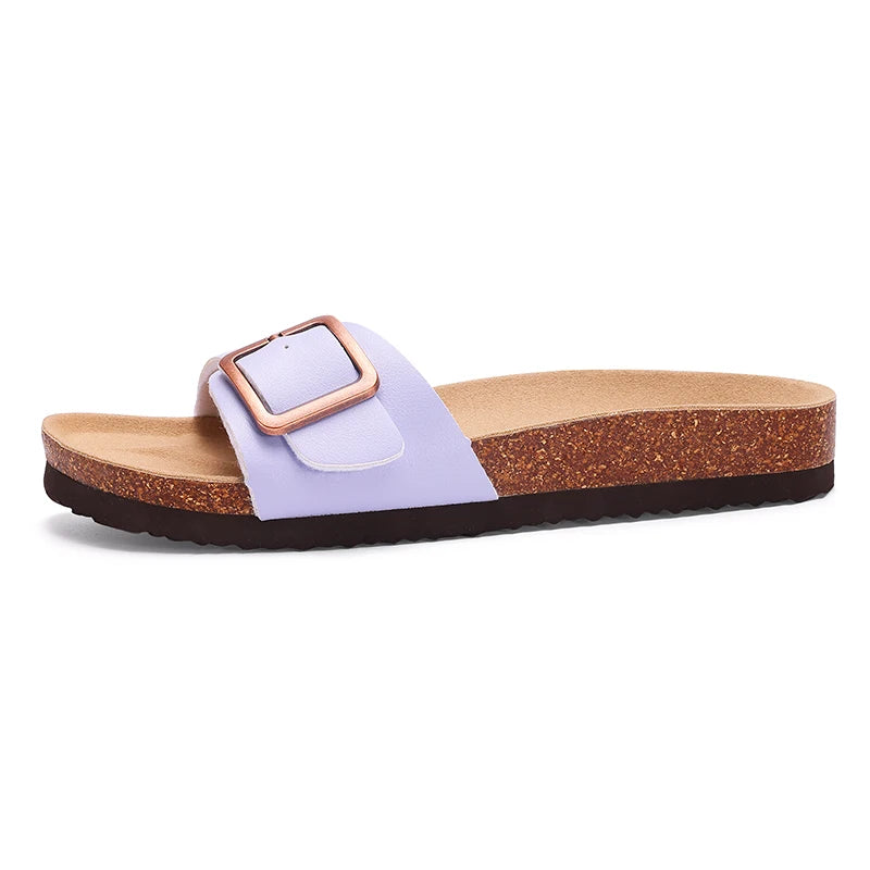 Beach Casual chunky cork sole Sandals PP