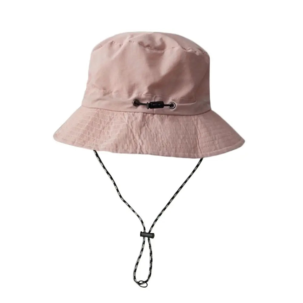 Sun Protection Waterproof foldable Bucket Hat Pink