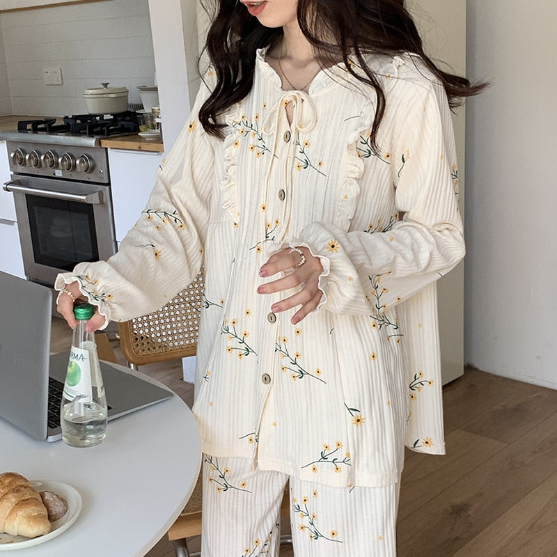 Elegant cute floral Pajamas