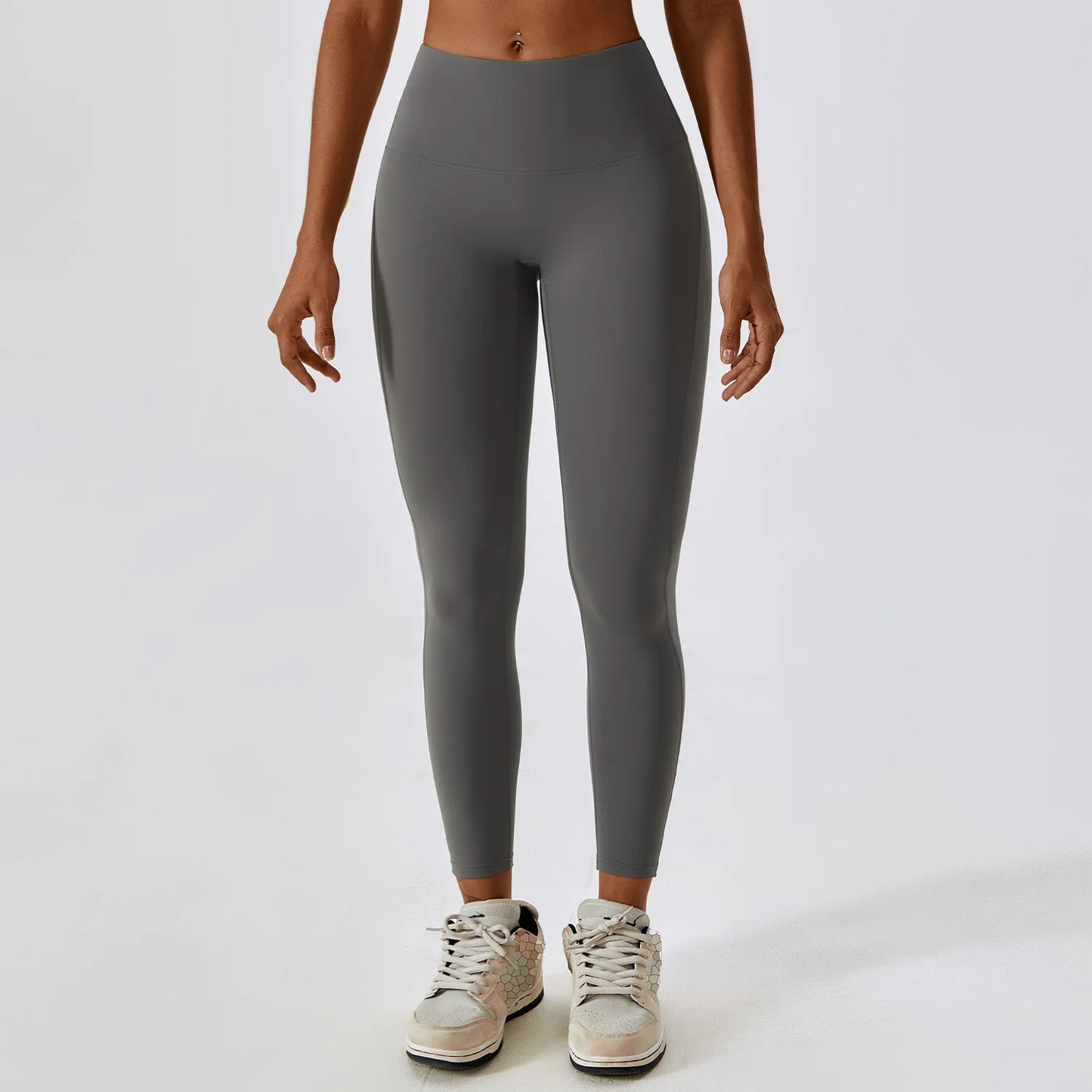 High Waist Push Up gym leggings Far Mountain Grey