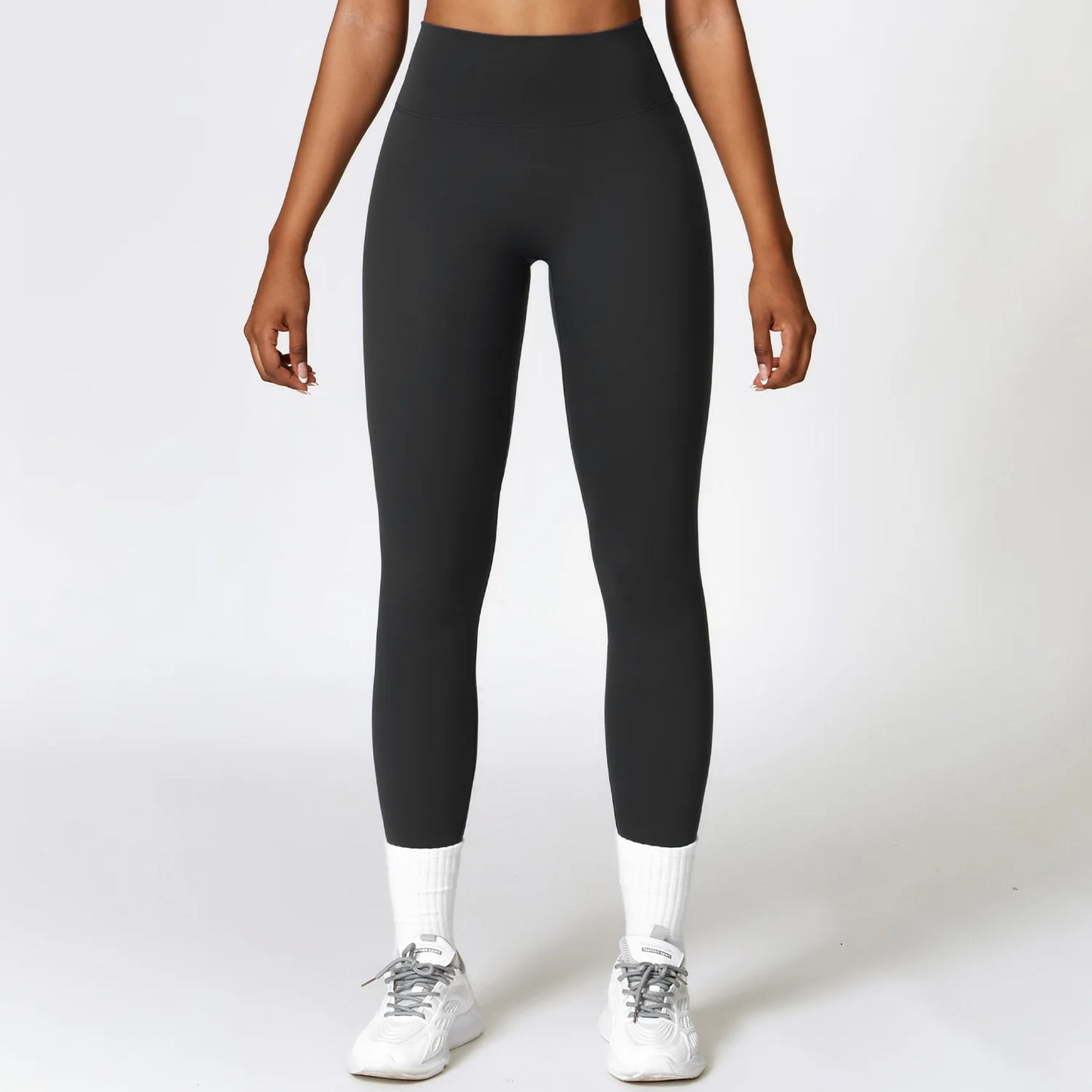 Seamless High Waist Gym Workout Leggings Advanced Black