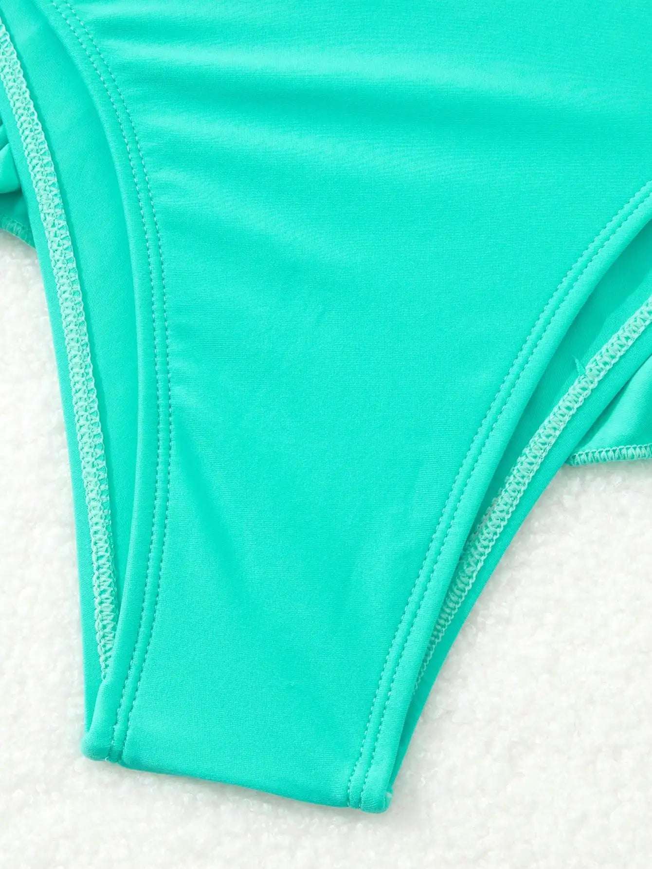 One Piece ruched skirt dress Swimsuit