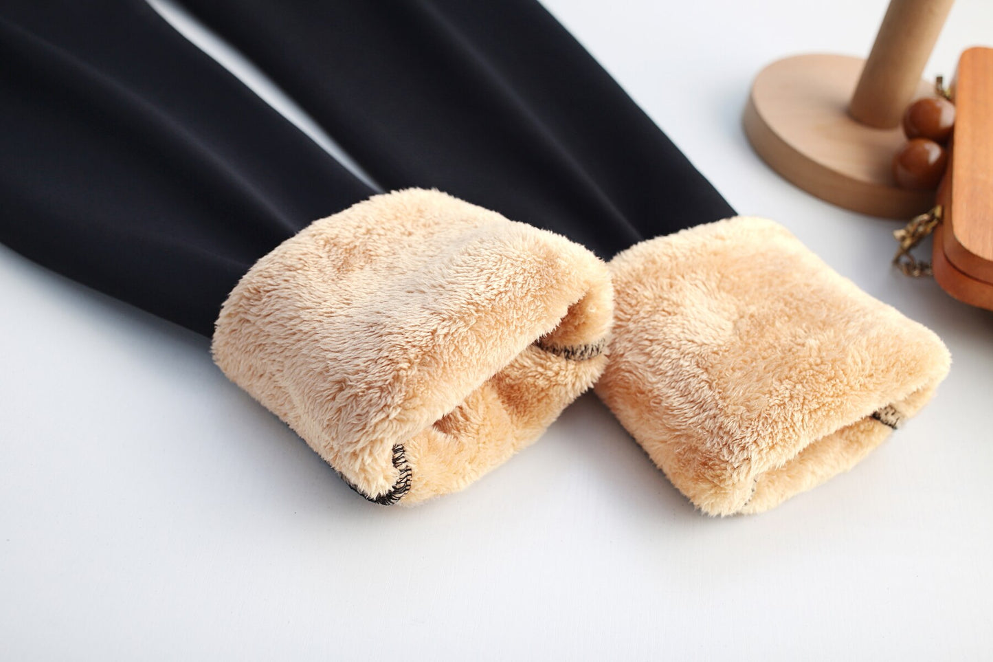 Winter High Waist Pencil Trousers