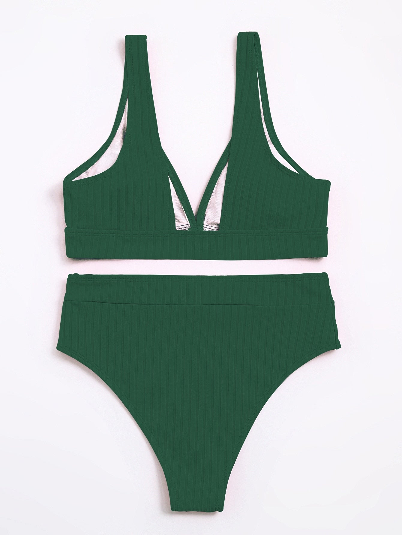 High Waist Bikini Set- Swimsuit