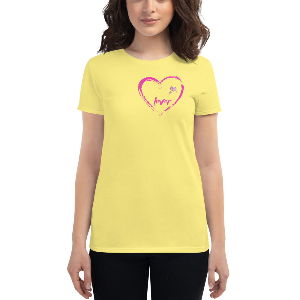 Women's short sleeve t-shirt (PP) Spring Yellow