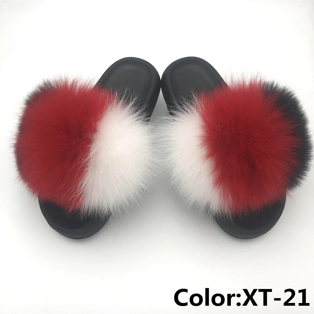 Fur Fluffy thick sole Slippers