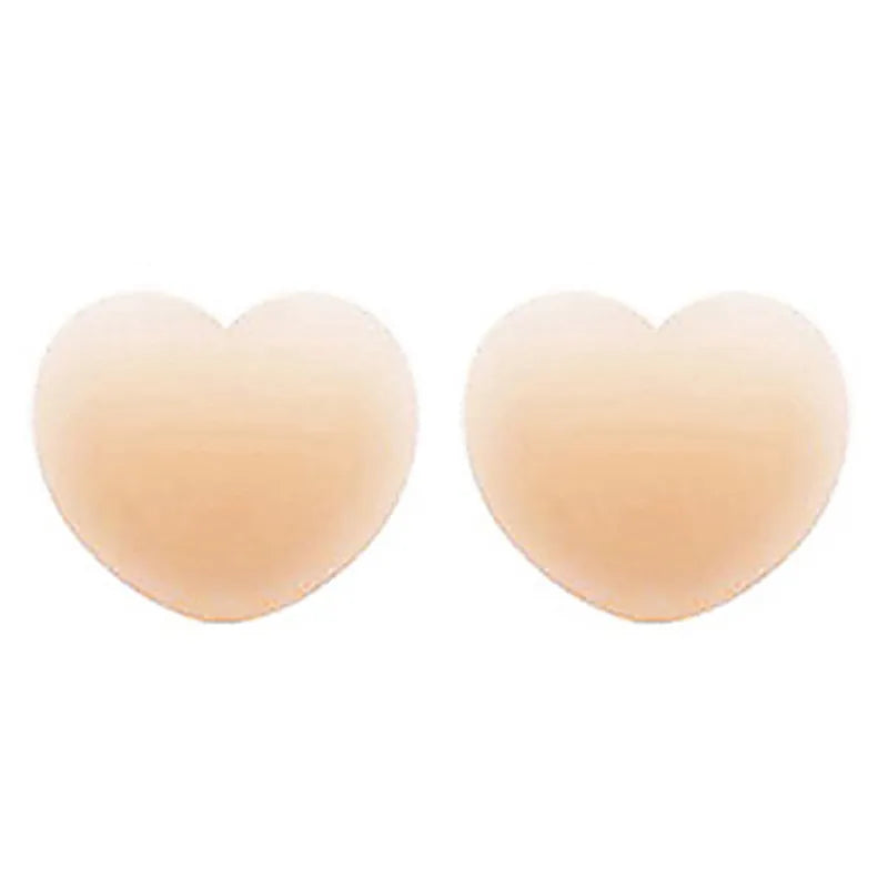 Charm Boob Tape Silicone Breast Sticker Heart