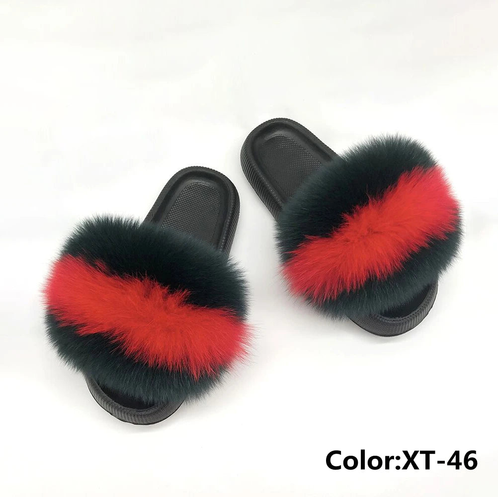Fur Fluffy thick sole Slippers XT-46