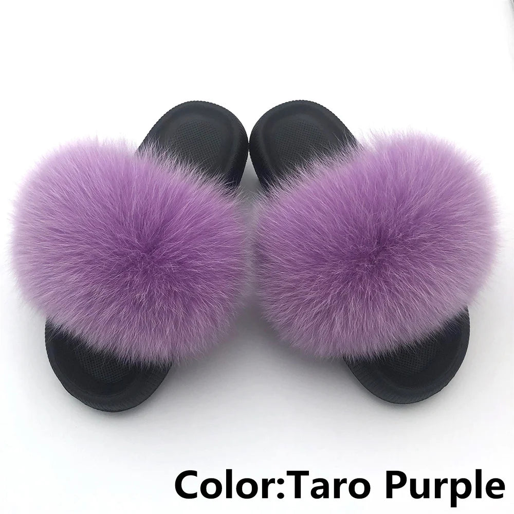 Fur Fluffy thick sole Slippers
