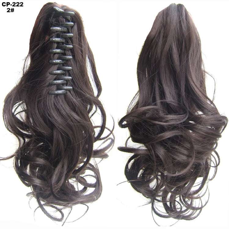 Clip On Wavy 14 Inches Synthetic Extension ponytail Hair