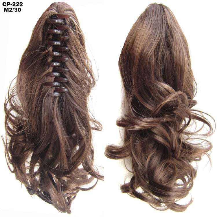Clip On Wavy 14 Inches Synthetic Extension ponytail Hair