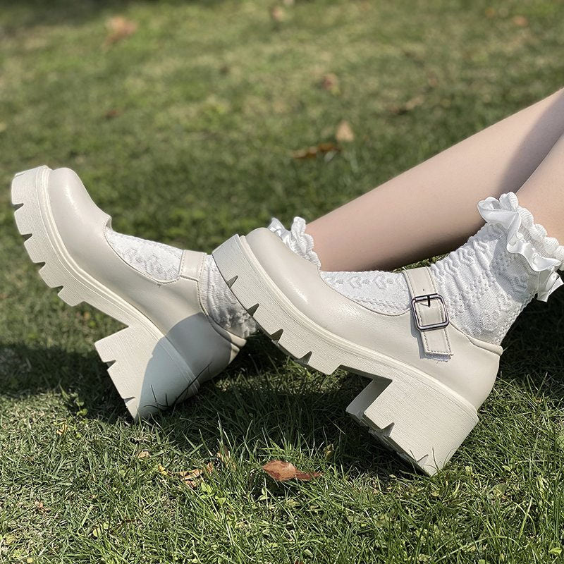 Women mary janes platform Lolita shoes