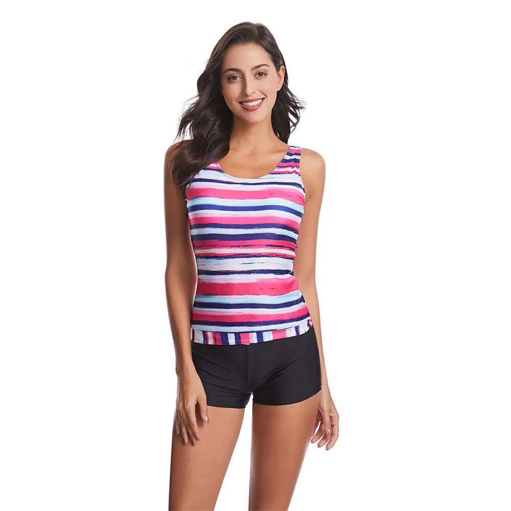 New Plus Size Two Piece Swimsuit YWZ9040 1