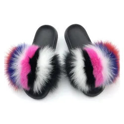 Fur Fluffy thick sole Slippers