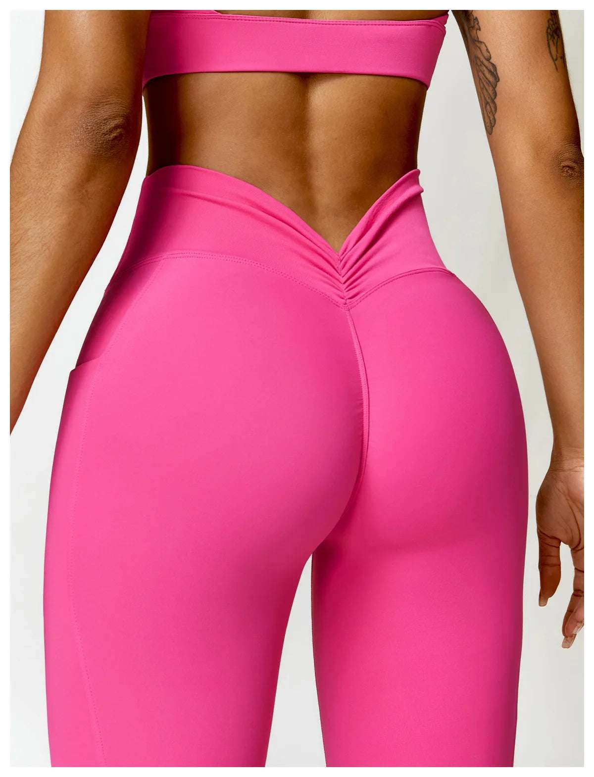 High Waist Push Up Scrunch Butt Quick Drying Fitness Leggings