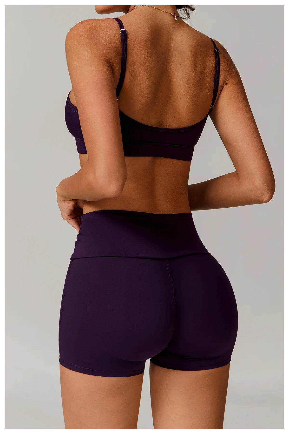 Breathable Shockproof Push Up gym Workout Top