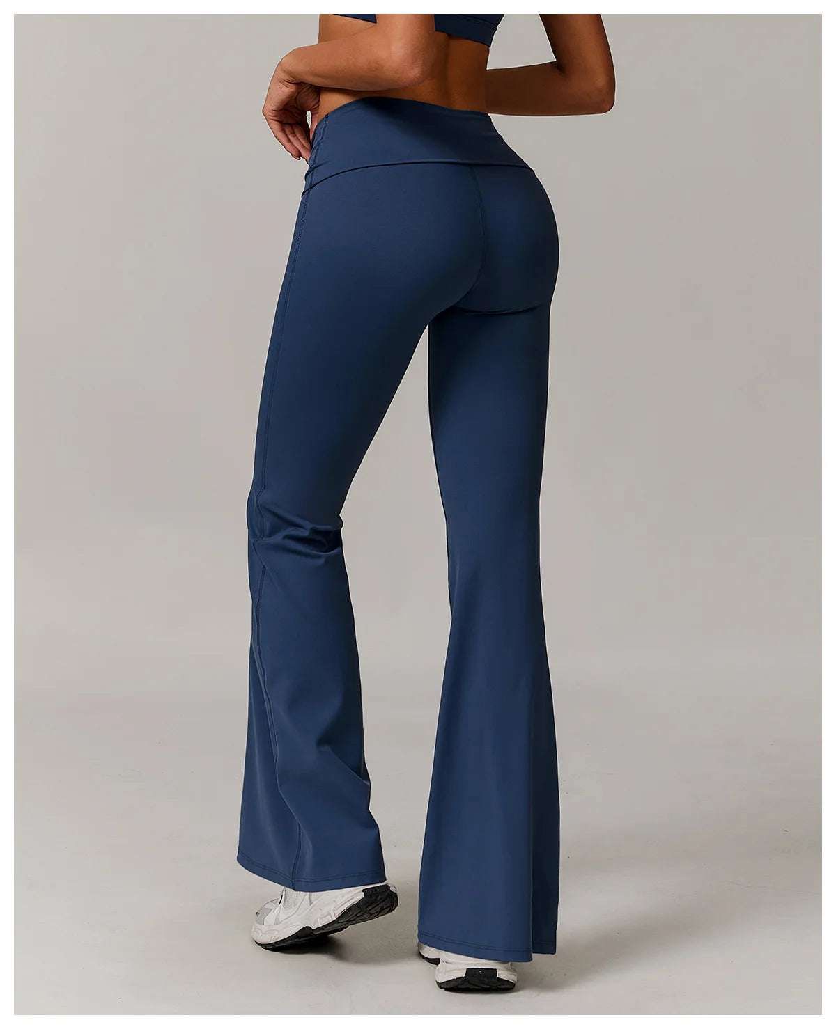 Bell-bottoms High Waist Wide Leg Fitness Workout Leggings