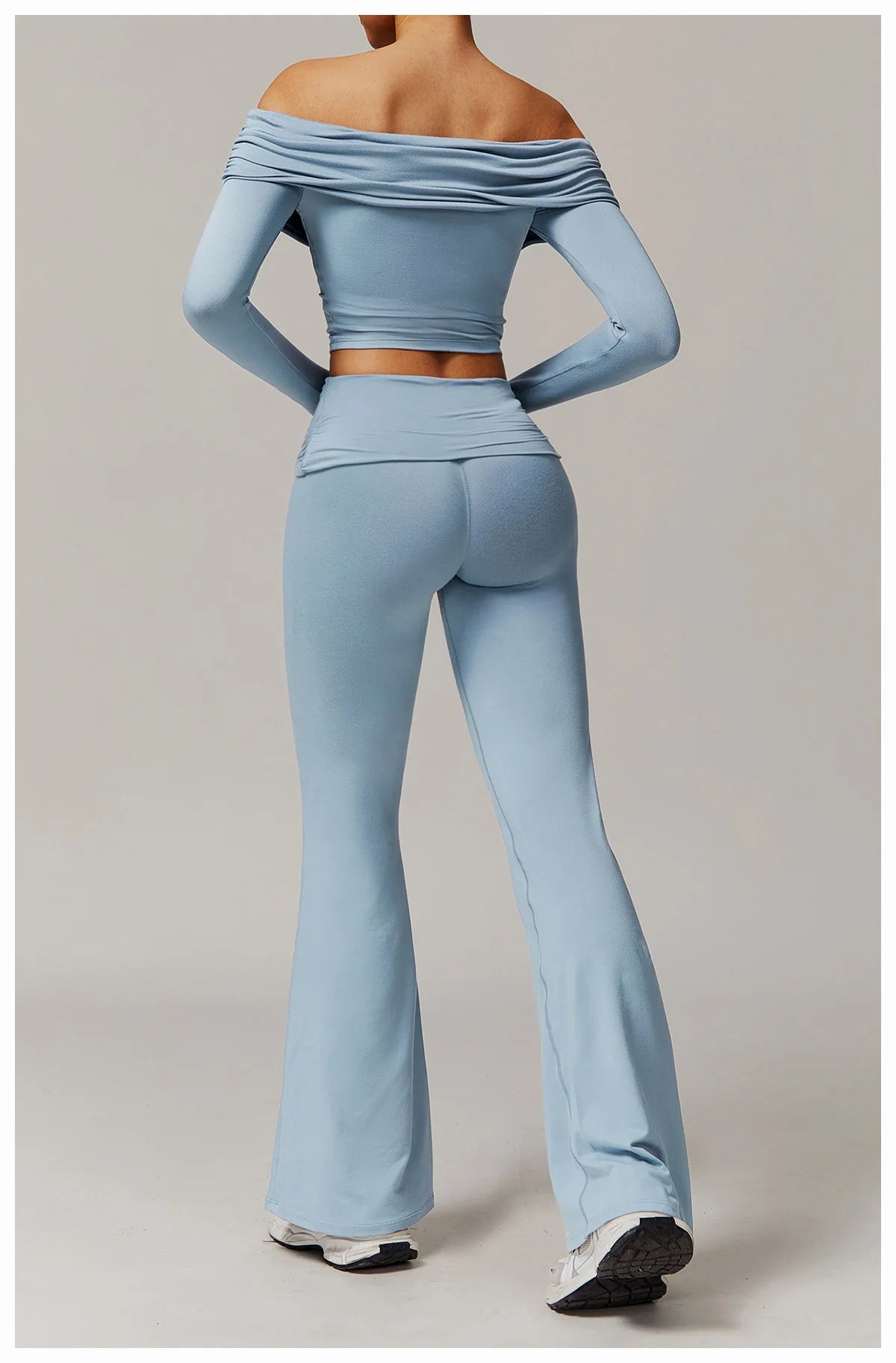 Bell-bottoms wide leg fitness Sport Leggings