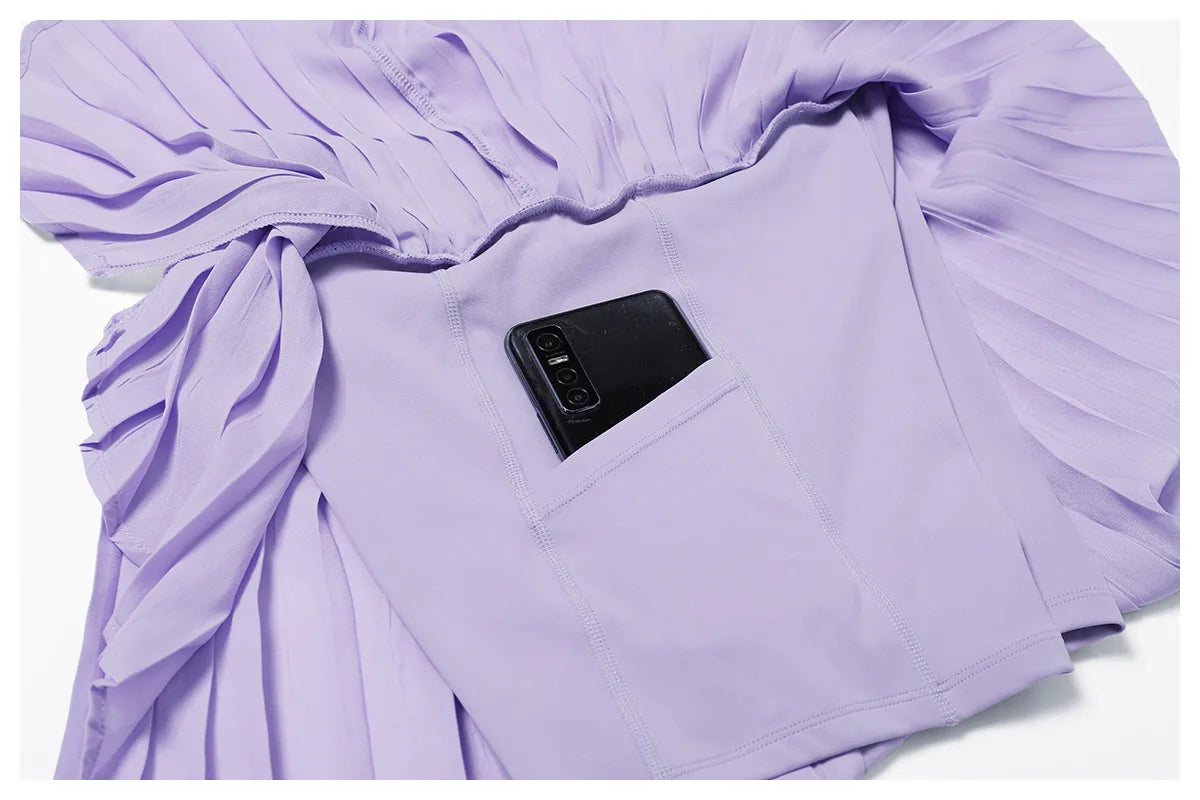 Workout Sports Skort Skirt top tennis set