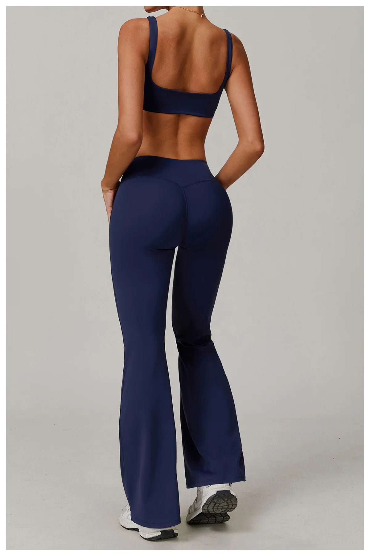 Bell Bottomed High Waist Wide Leg Gym Leggings
