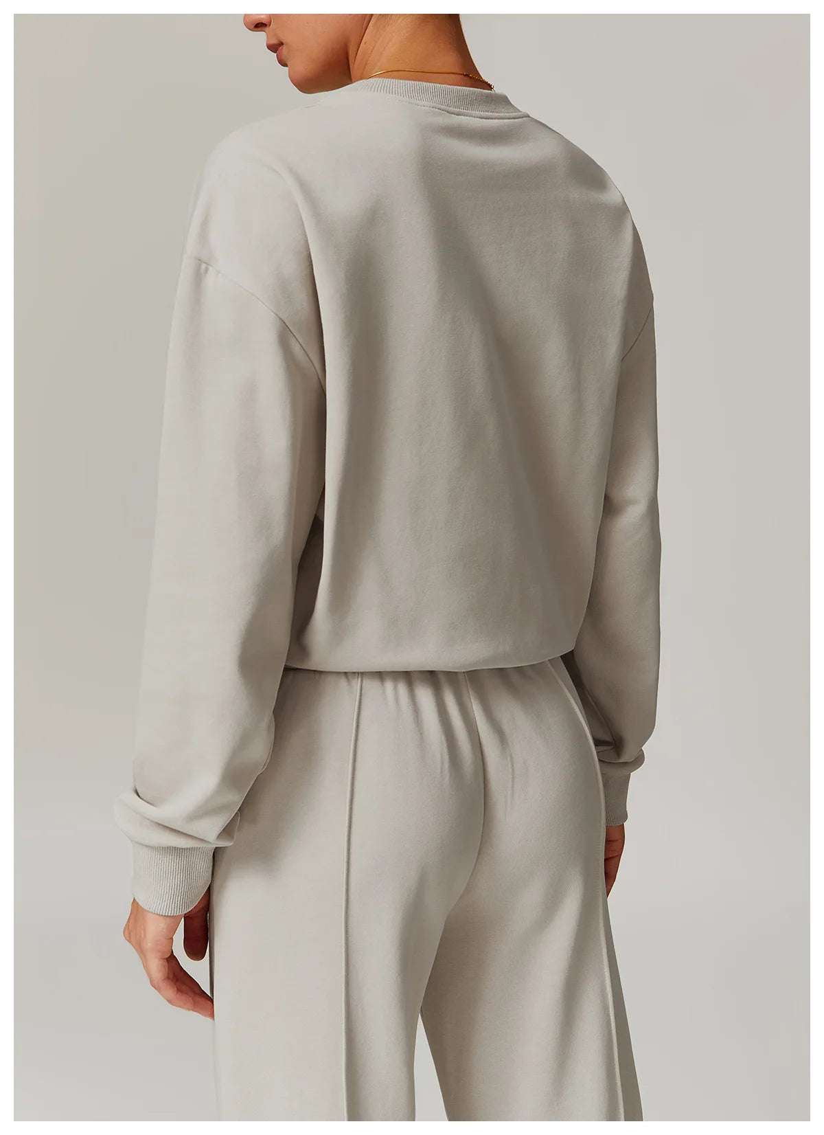 Round Neck Casual Women's sweatshirt