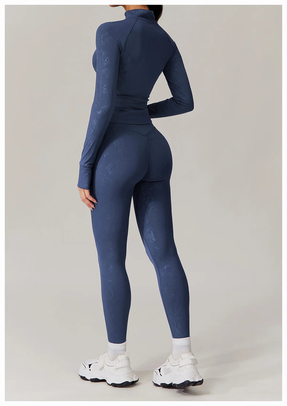 Zipper Long Sleeve Gym Workout Quick Dry Fitness Jacket