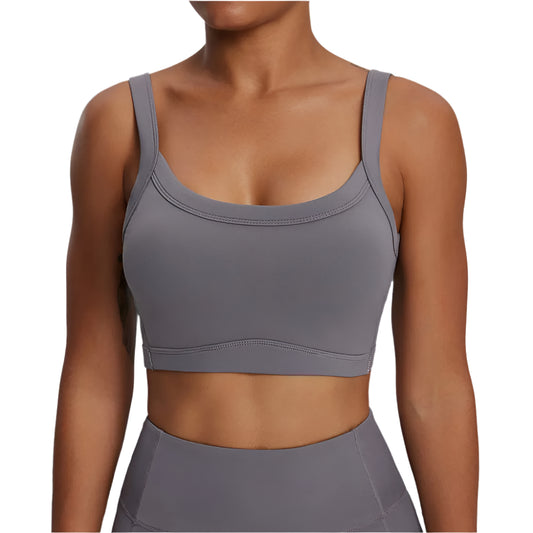 Straps Padded Sports Bra
