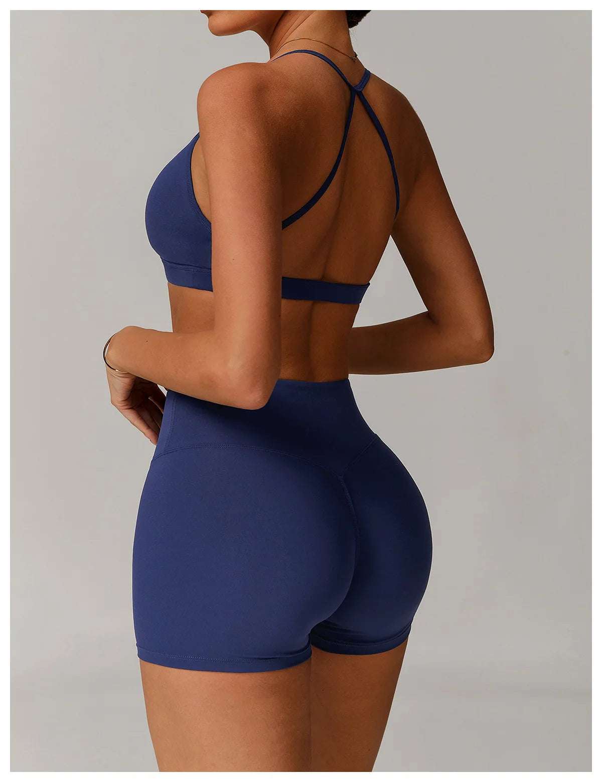 Shoulder Straps Fitness Sports Bra