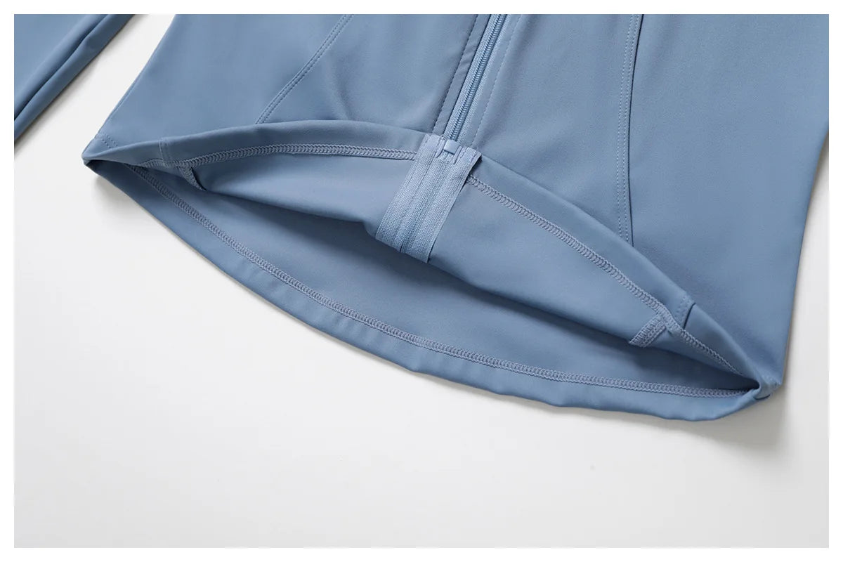 Zipper Long Sleeve Sports Jacket