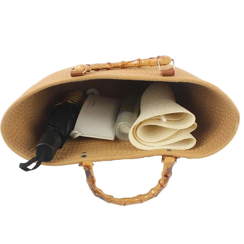 Cotton Rope Woven beach holiday Handbag