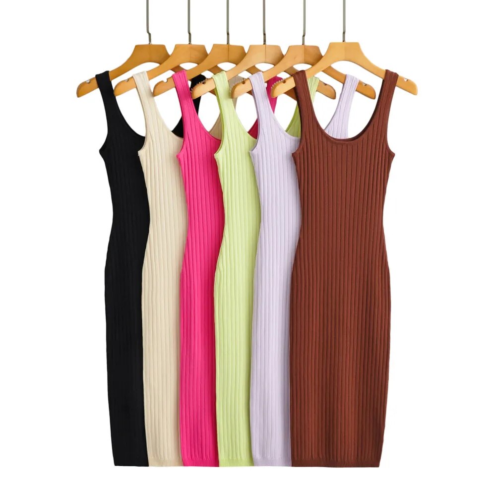 Summer Women Female Sexy Polyester Dress