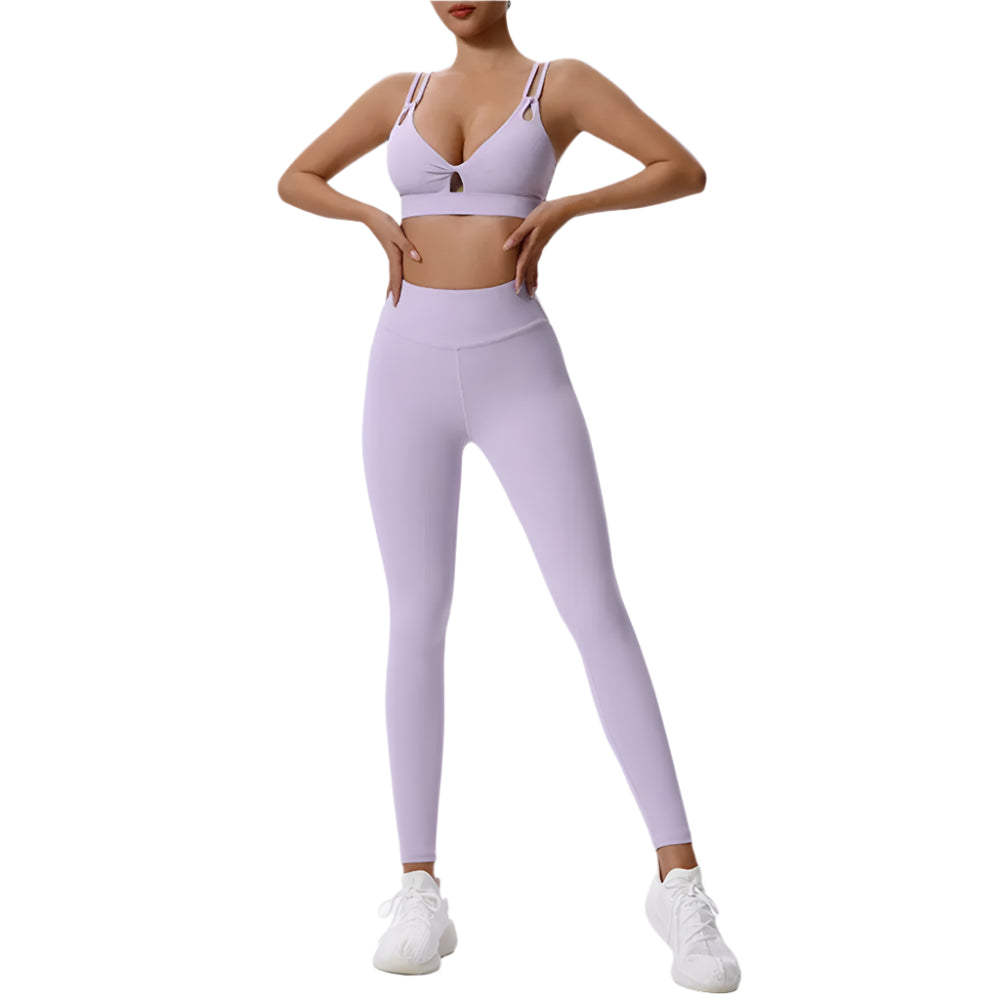 2 piece Yoga Sportswear Bra & Leggings Set