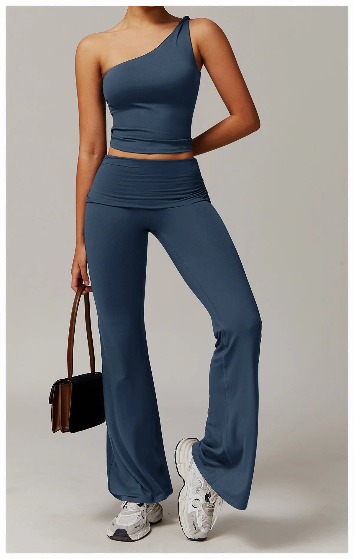 Bell-bottoms wide leg fitness Sport Leggings