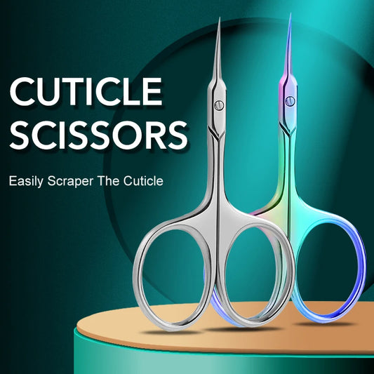 Stainless steel Cuticle Scissors Manicure Nail Tool