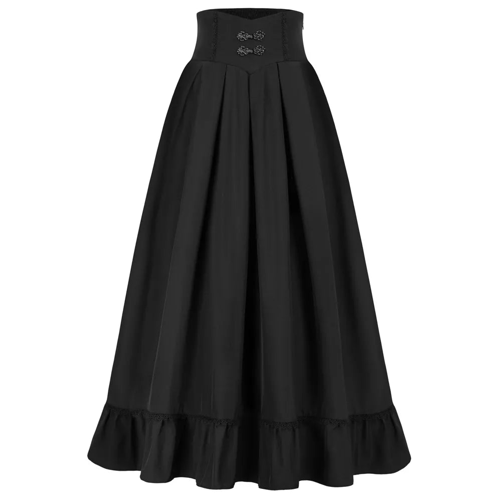 Summer Clothes Gothic Maxi Skirt
