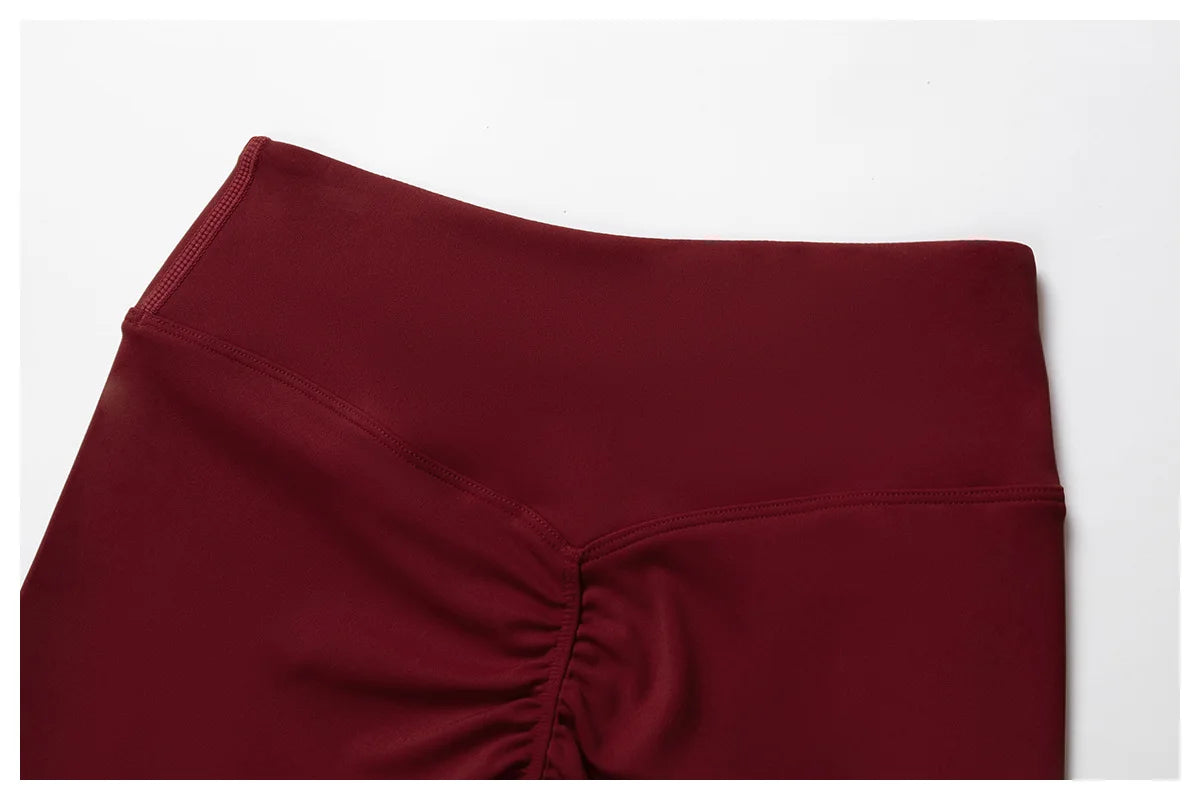 Bell Bottomed High Waist Wide Leg Gym Leggings