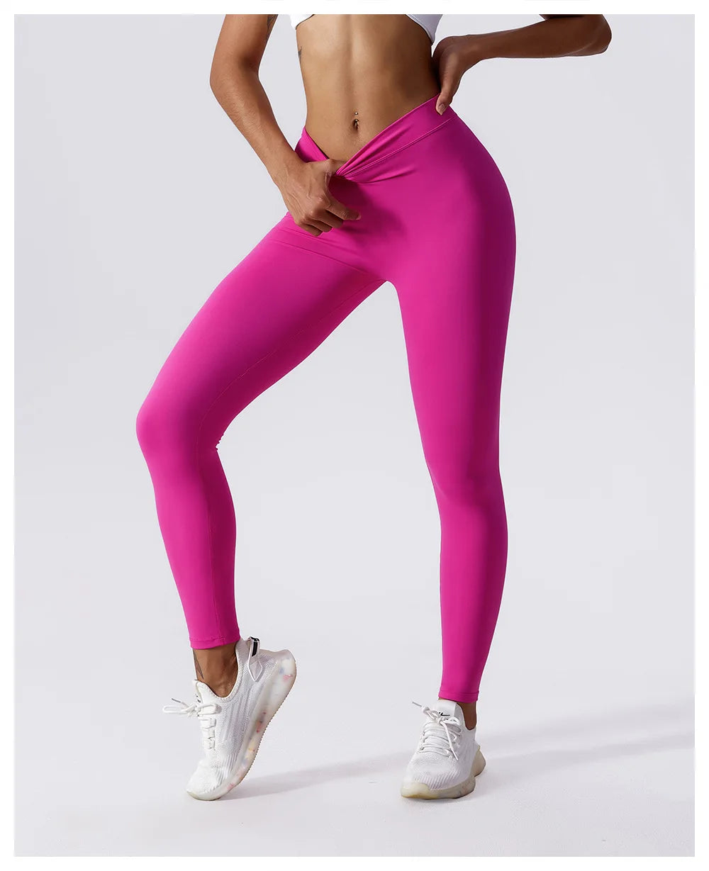 Seamless Sports High Waist Fitness Leggings