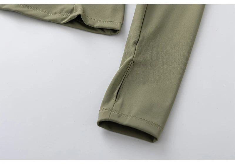 Long-sleeved zipper Fitness Running gym Top Jacket