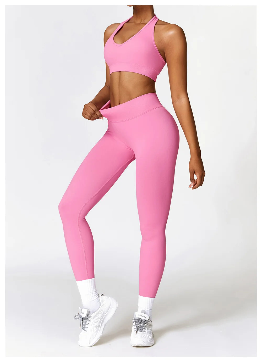 Women seamless Sports High Waist Fitness Leggings