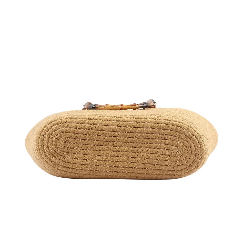Cotton Rope Woven beach holiday Handbag