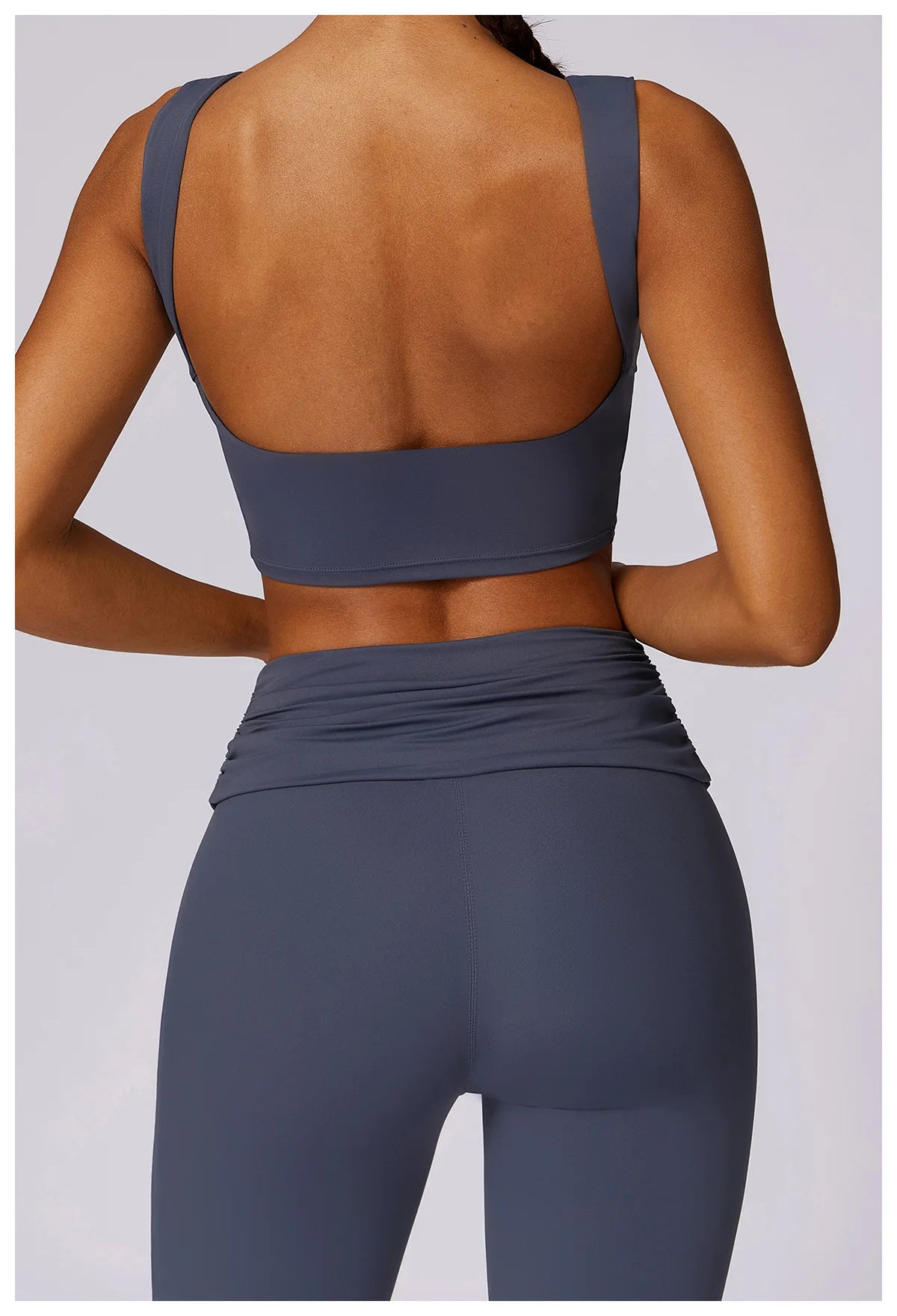 High Strength Shockproof gym workout Crop Top