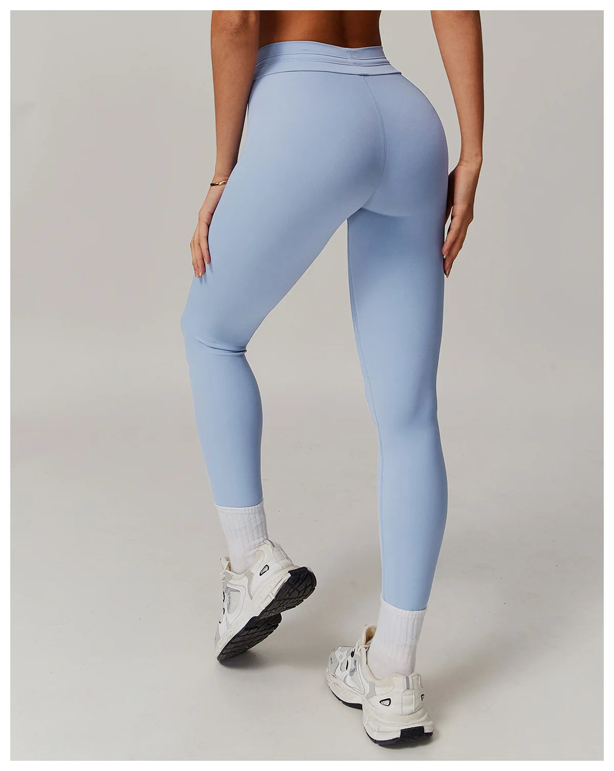 Drawstring High Waist Fitness Leggings