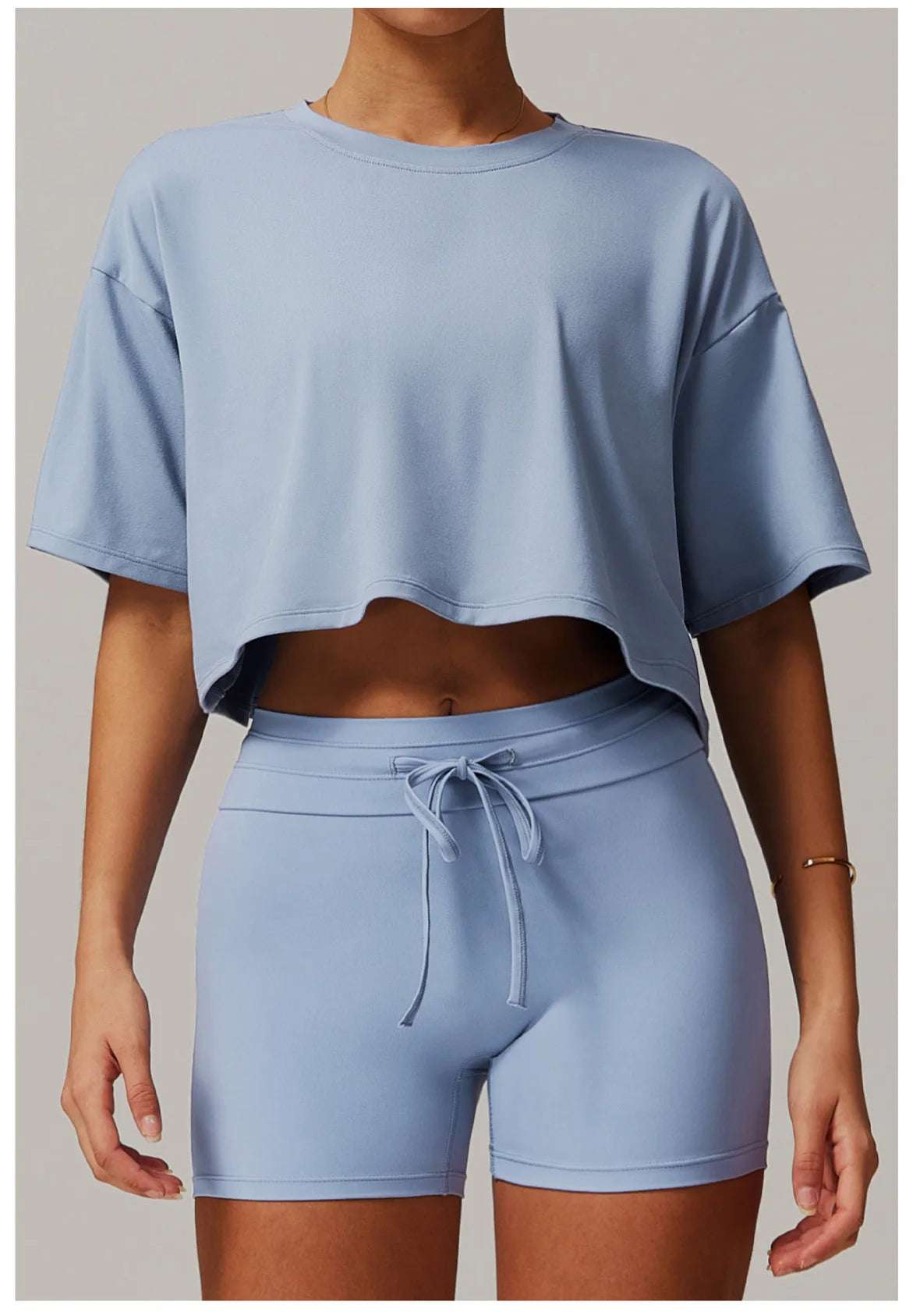 Loose Fitness gym crop Top