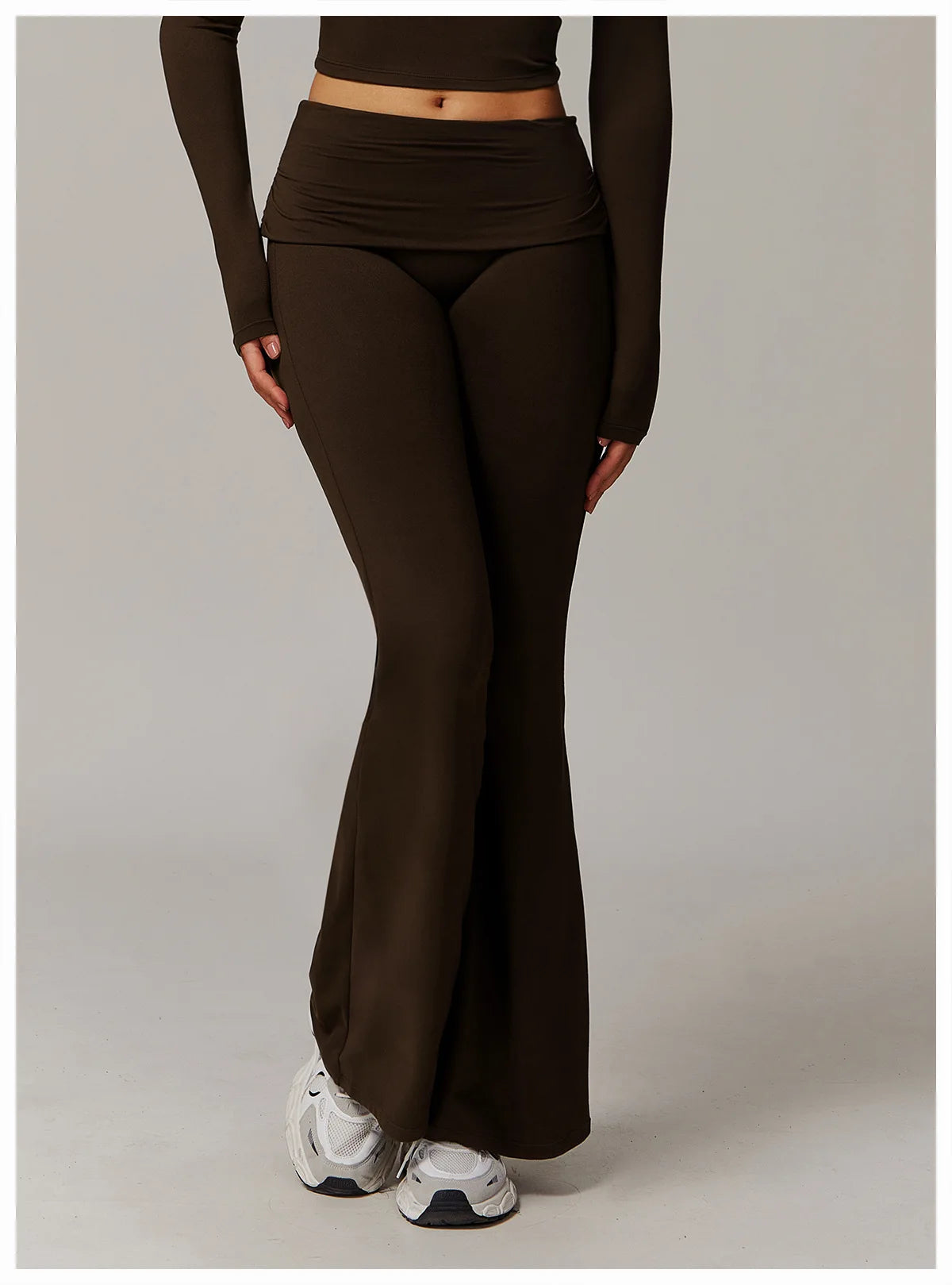 Bell-bottoms wide leg fitness Sport Leggings