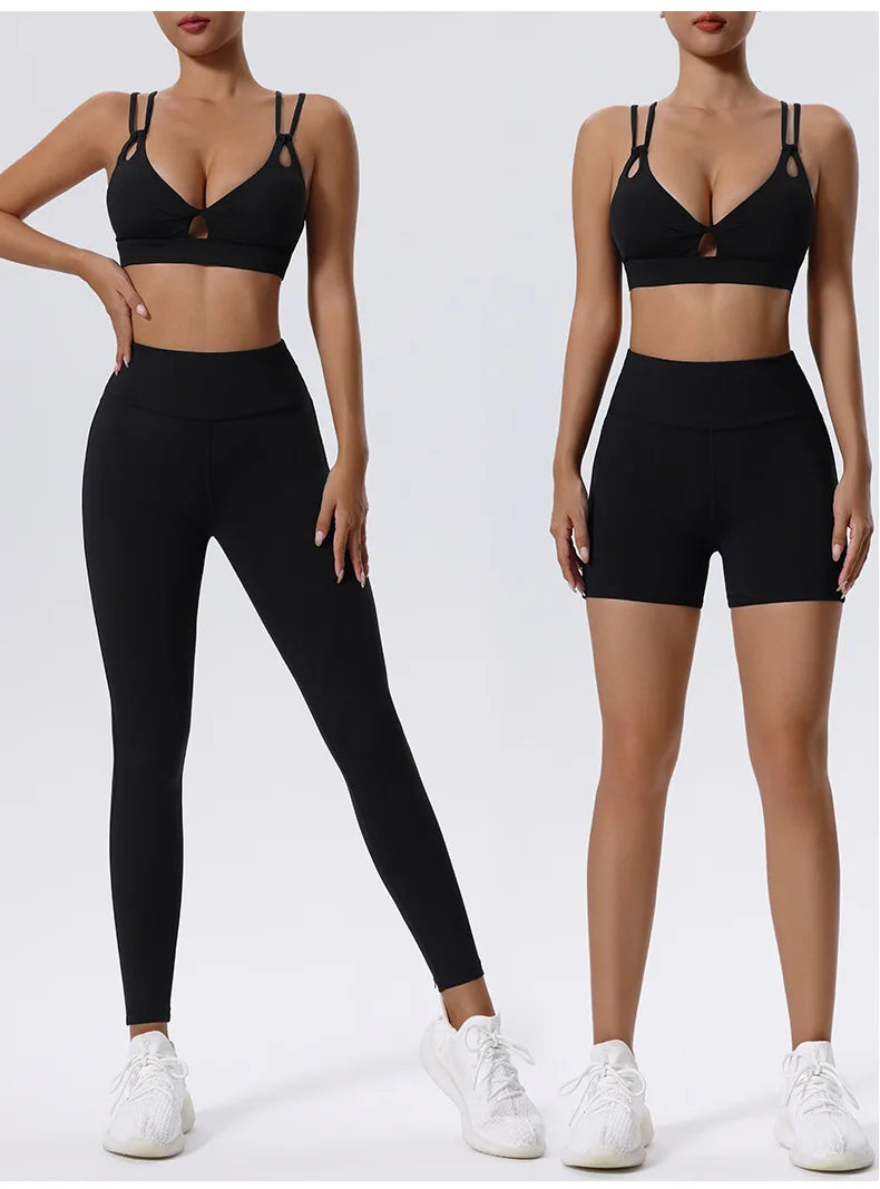 2 piece Yoga Sportswear Bra & Leggings Set
