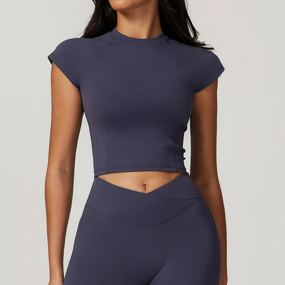 Short Sleeve Gym Fitness top