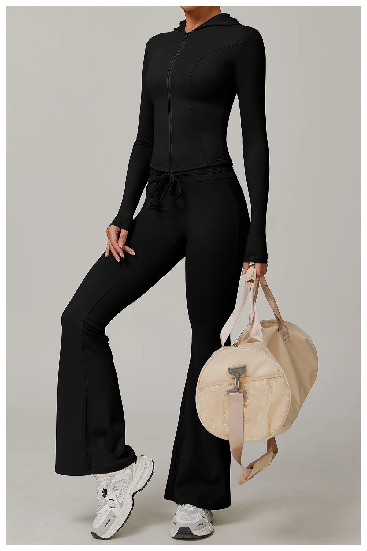 Zipper Long Sleeve Sports Jacket