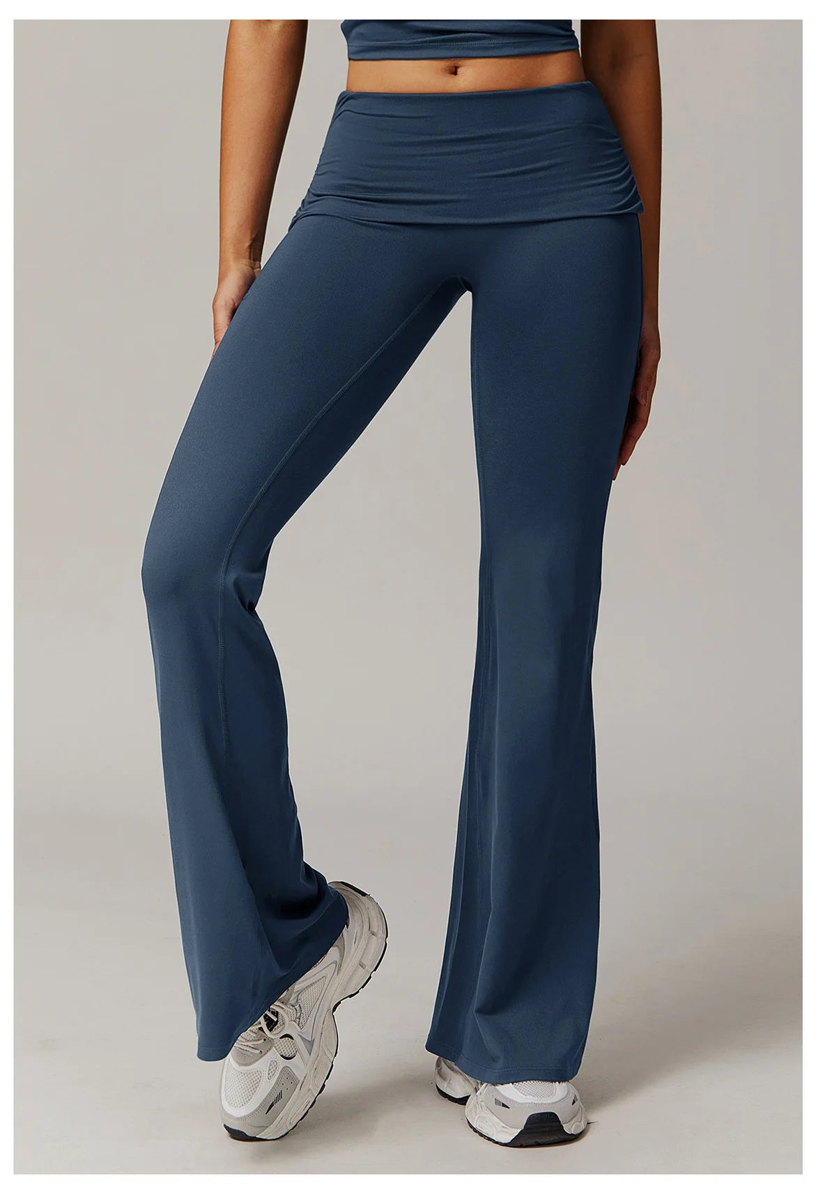 Bell-bottoms wide leg fitness Sport Leggings