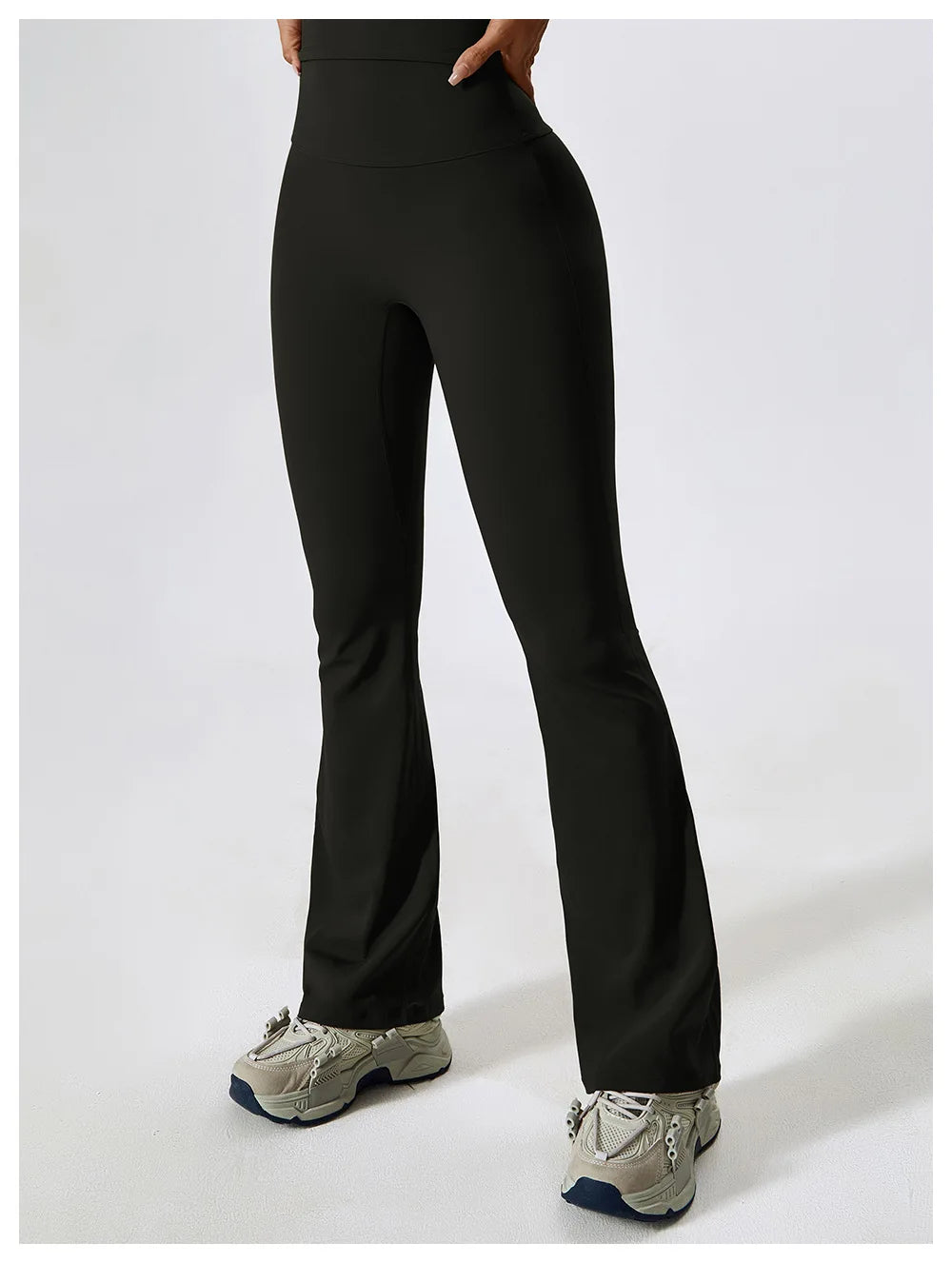 Wide-leg High Waist Flared Workout Bell-bottoms Yoga leggings